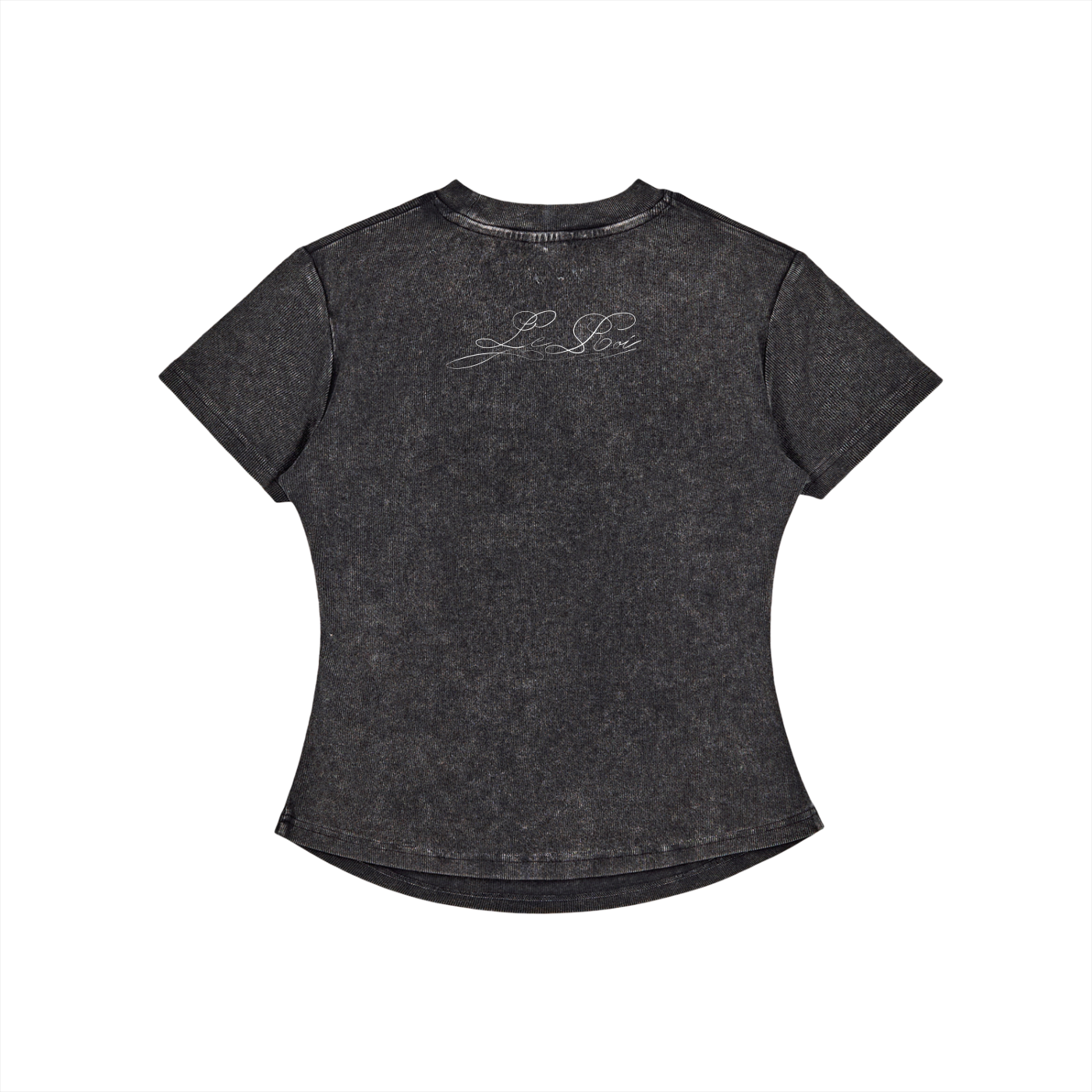 Westward Edge LeRoi Vintaged-Wash Bodycon Cotton T-Shirt Women