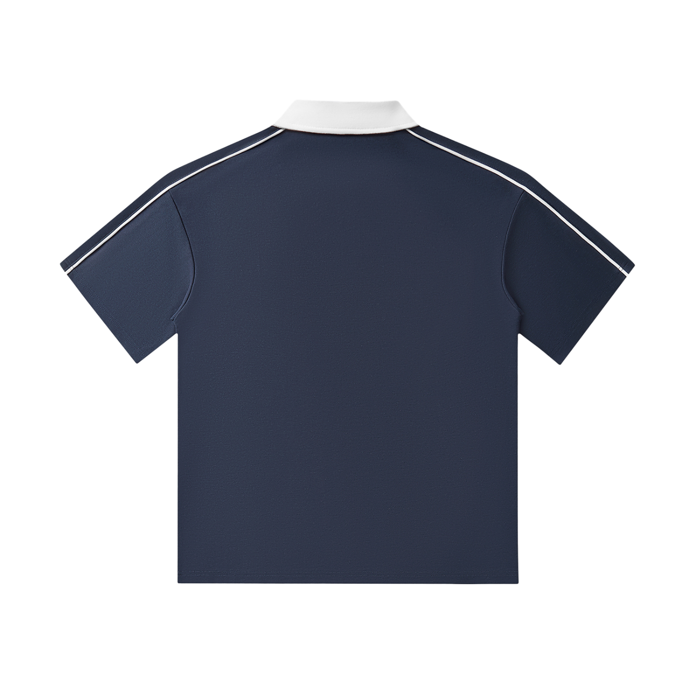 Westward Edge LeRoi Contrast Collar Short-Sleeve Polo Shirt