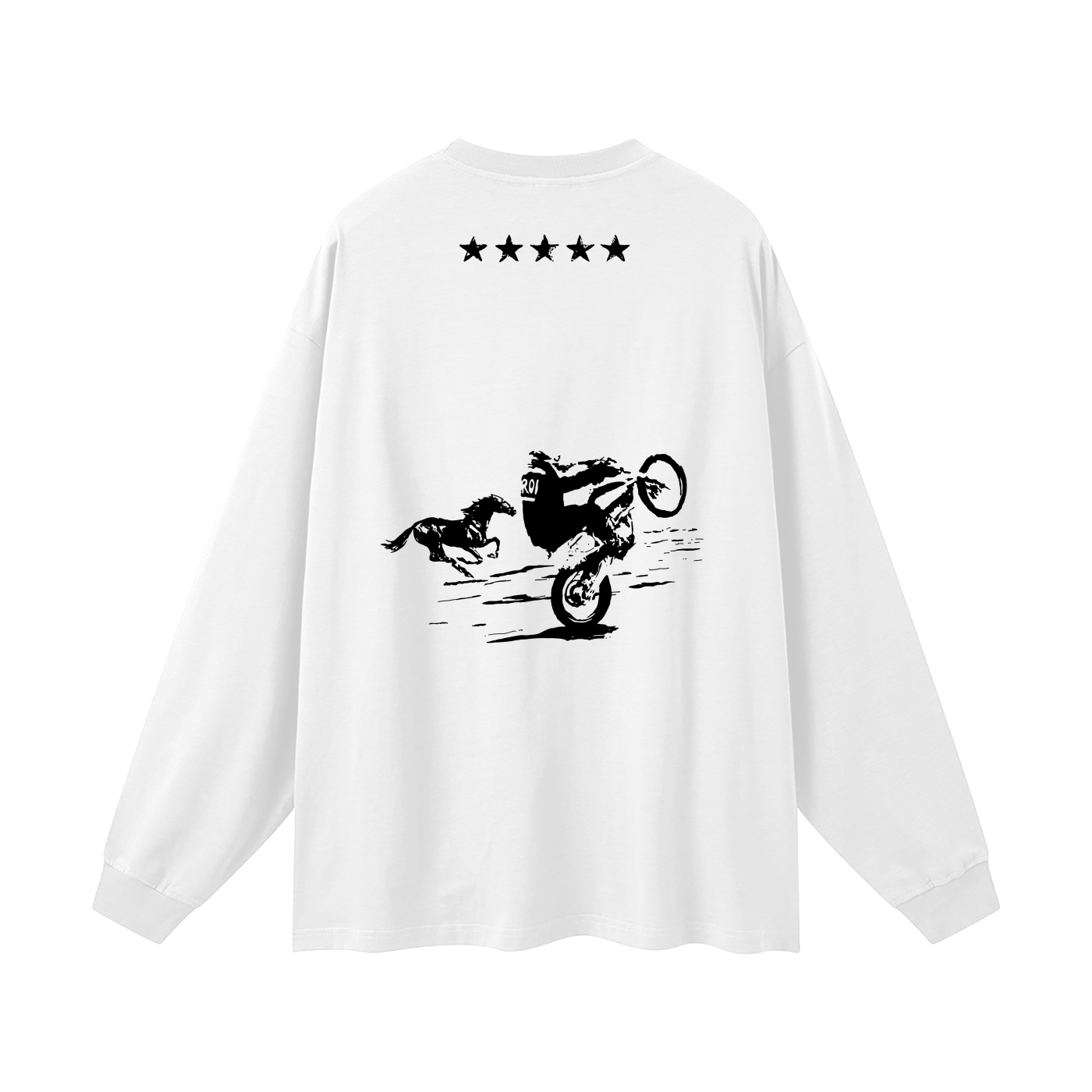 Westward Edge LeRoi Streetwear Unisex Cotton Long Sleeve Tee