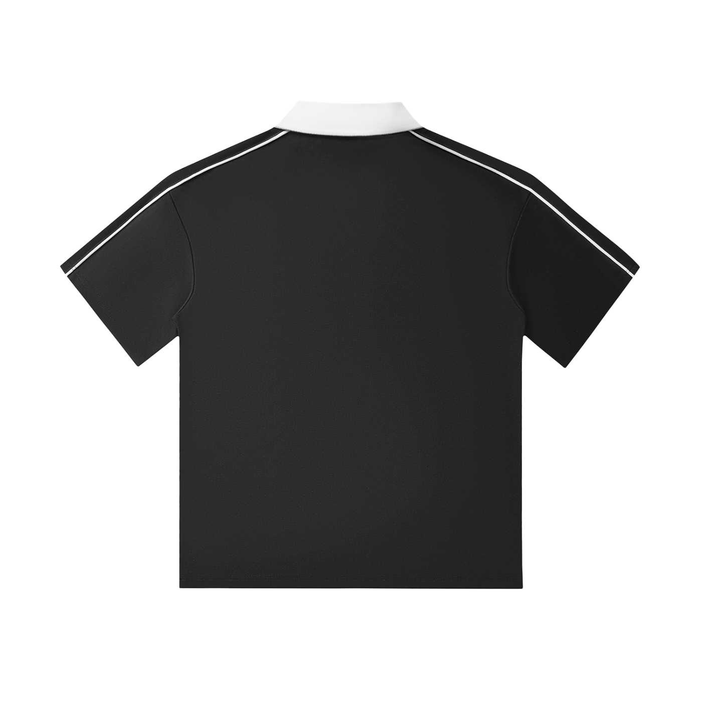 Westward Edge LeRoi Contrast Collar Short-Sleeve Polo Shirt