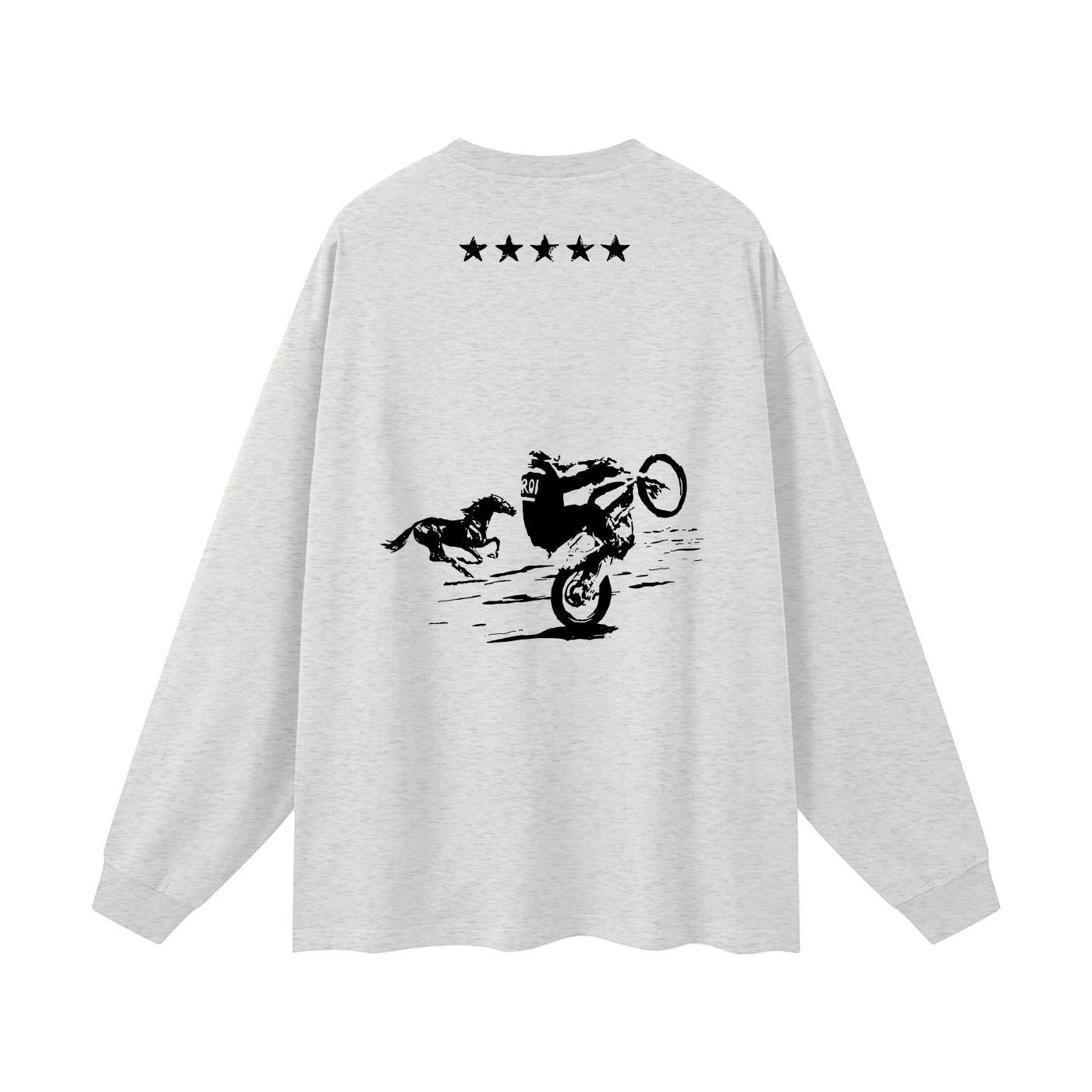 Westward Edge LeRoi Streetwear Unisex Cotton Long Sleeve Tee