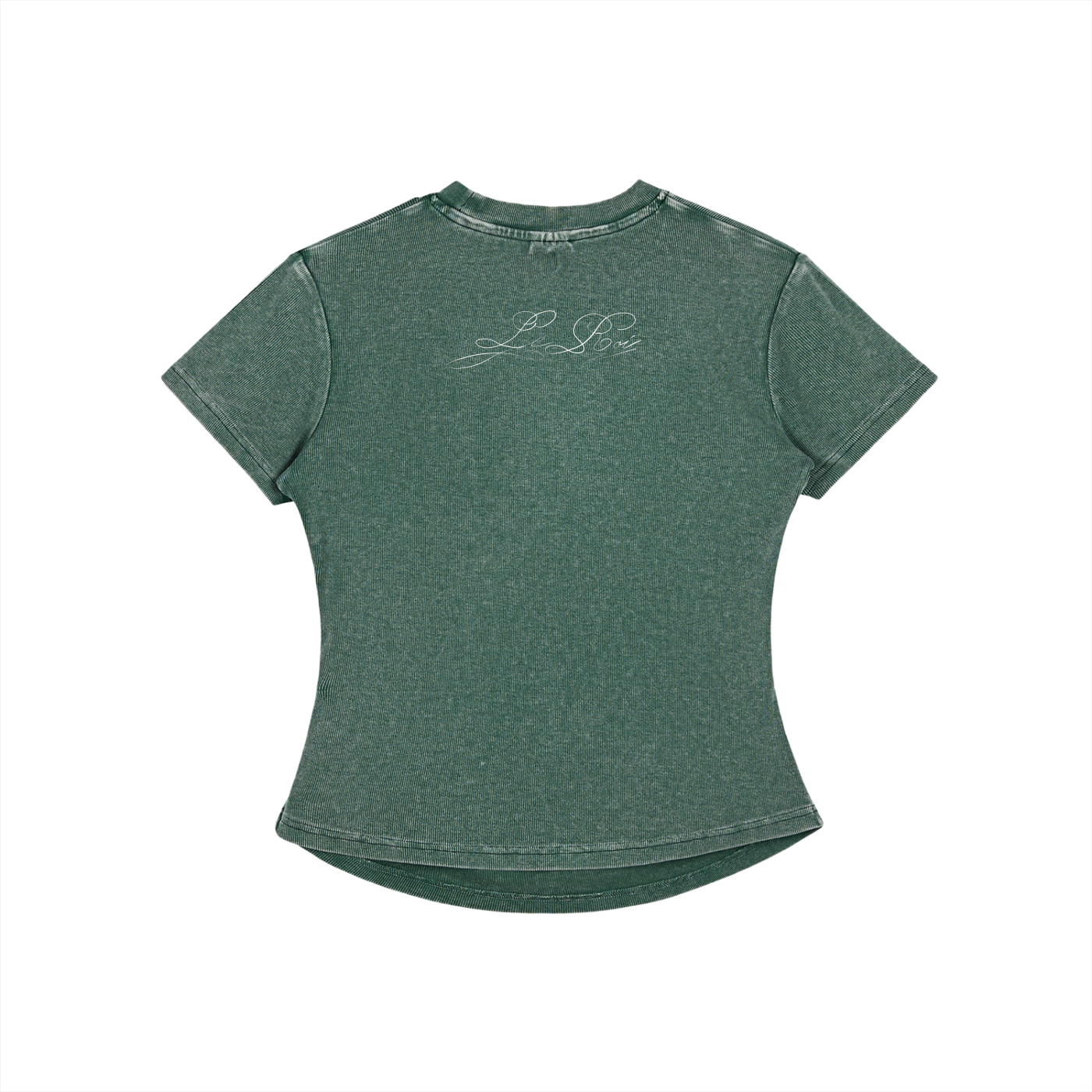Westward Edge LeRoi Vintaged-Wash Bodycon Cotton T-Shirt Women