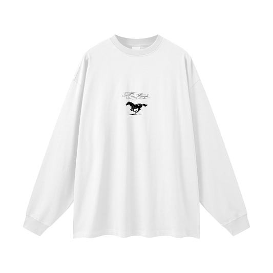 Westward Edge LeRoi Streetwear Unisex Cotton Long Sleeve Tee